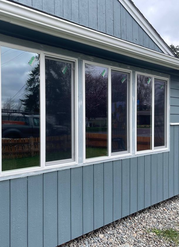 Sliding glass doors