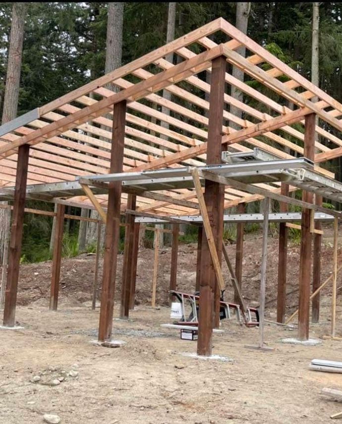 framing structure of home