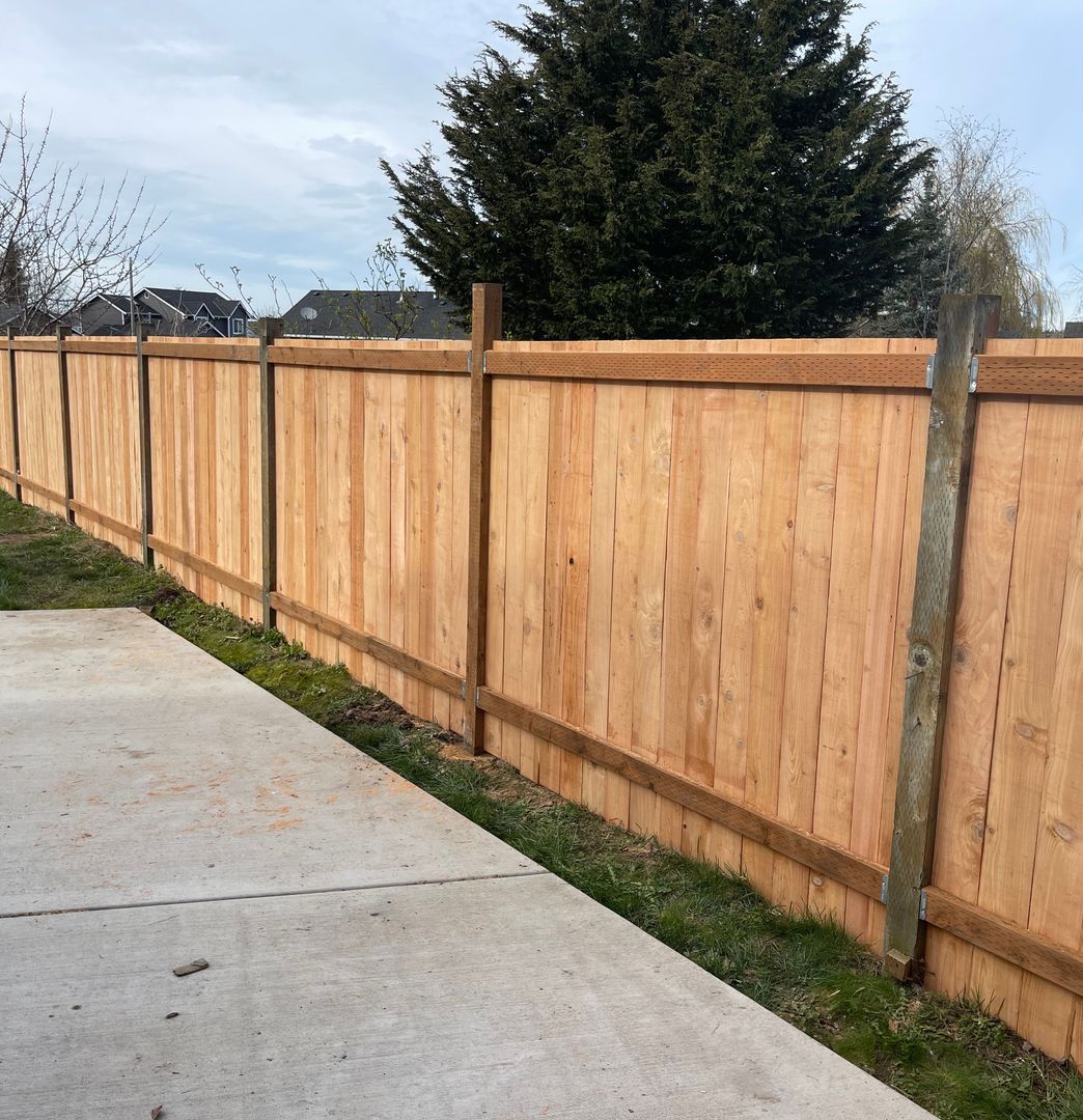 Whidbey Island fence installation